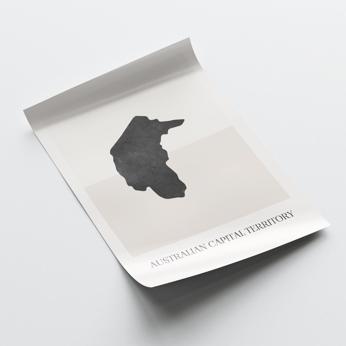 australian capital territory australia map poster - minimalist boho wall art - digital download - image 4