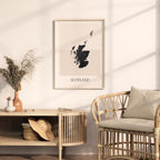 scotland united kingdom map poster - minimalist boho wall art - digital download - image 3