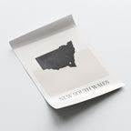 new south wales australia map poster - minimalist boho wall art - digital download - image 4