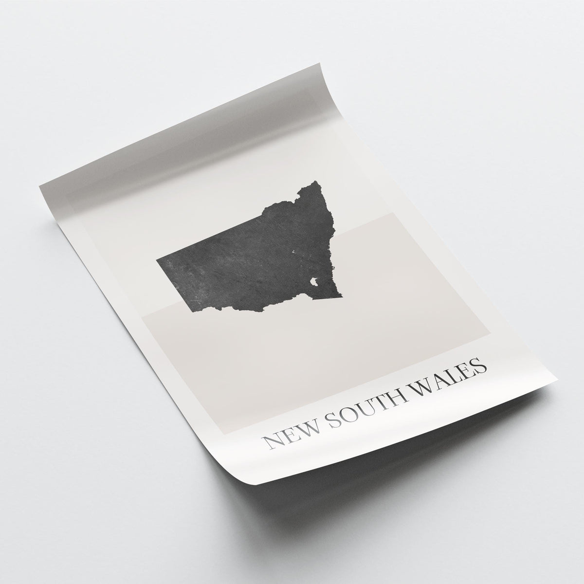 new south wales australia map poster - minimalist boho wall art - digital download - image 4