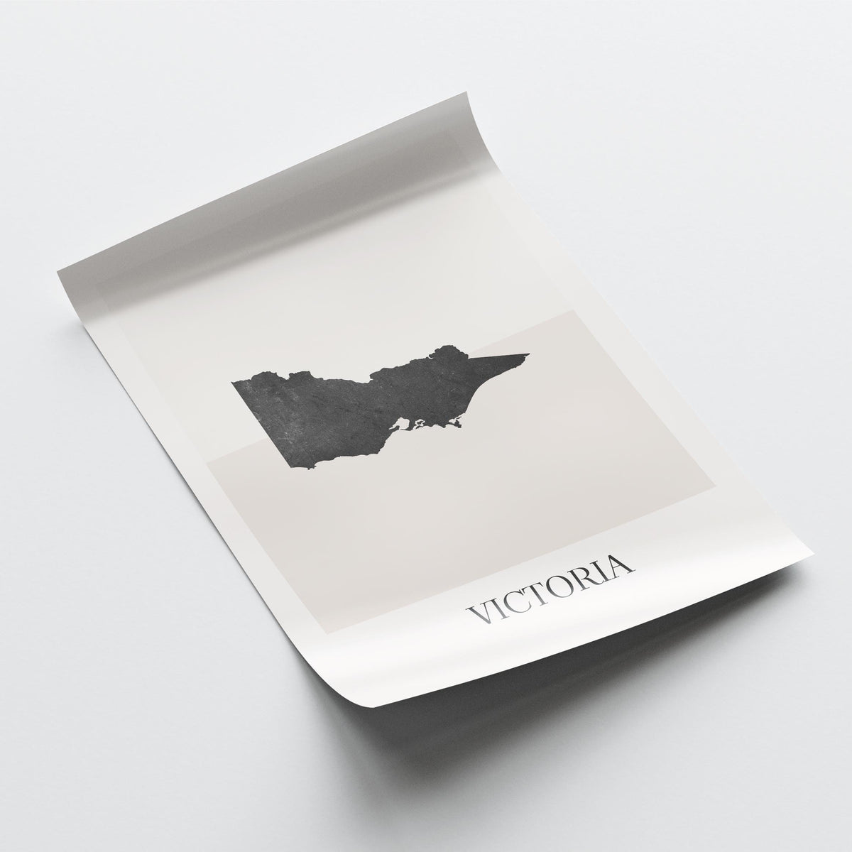 victoria australia map poster - minimalist boho wall art - digital download - image 4