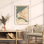 almere netherlands map poster - image 3