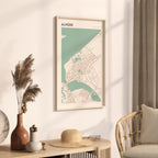almere netherlands map poster - image 2