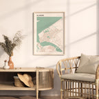 almere netherlands map poster - image 3