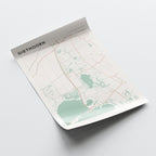 giethoorn netherlands map poster - image 4