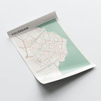 volendam netherlands map poster - image 4