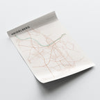 heidelberg germany map poster - image 4