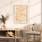 hildesheim germany map poster - image 3