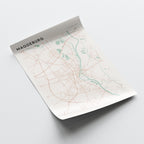 magdeburg germany map poster - image 4