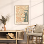 toms river, new jersey map poster - image 3