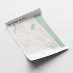bethany beach, delaware map poster - image 4