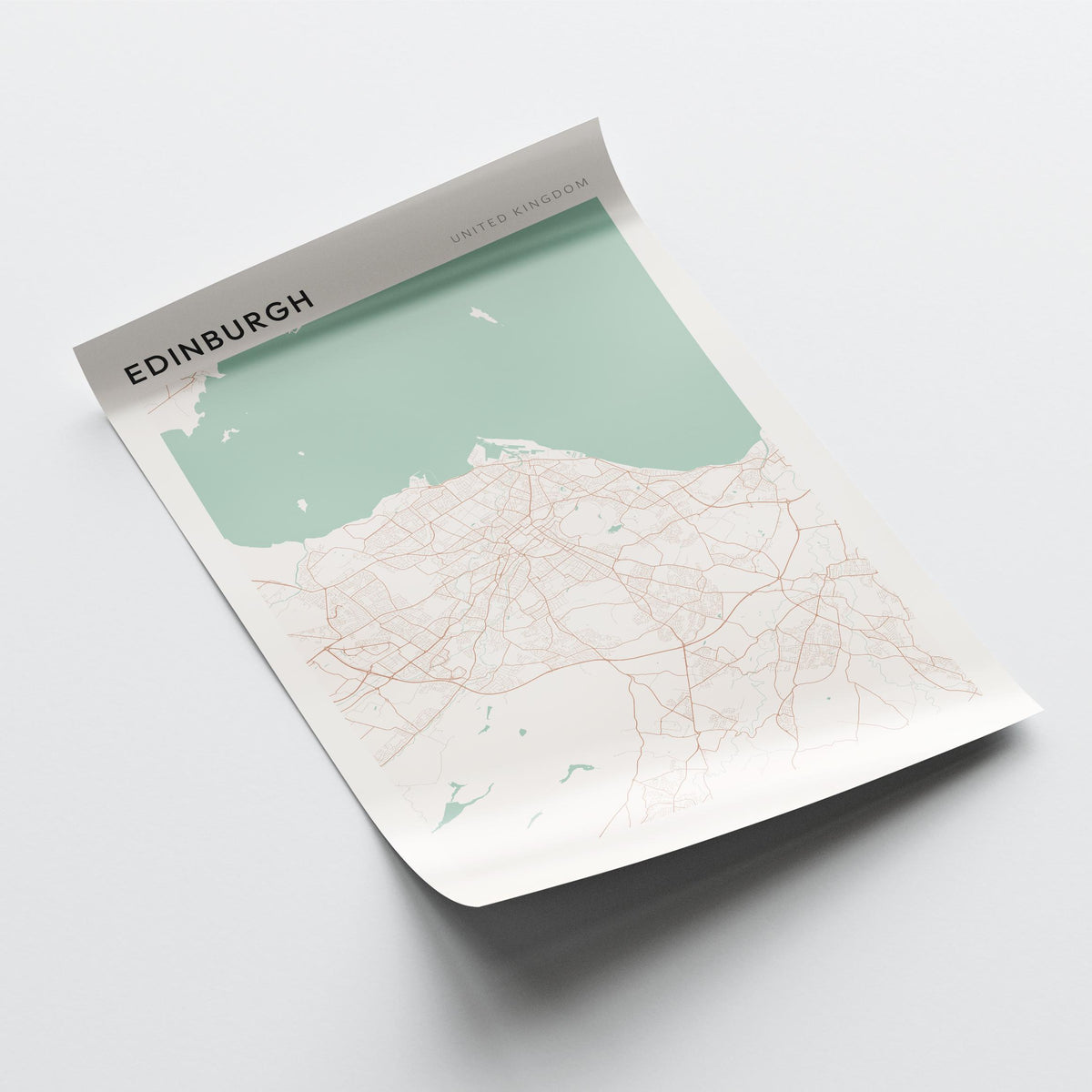 edinburgh, united kingdom map poster - image 4