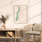 kelowna, british columbia map poster - image 3