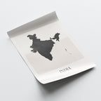 india map poster