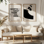 northwest territories map poster