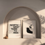 northwest territories map poster